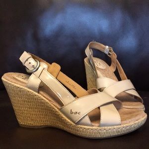 B.O.C Cream Wedges